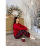 Пижама женская новогодняя с начесом Winter Holiday в Leron - фото 5