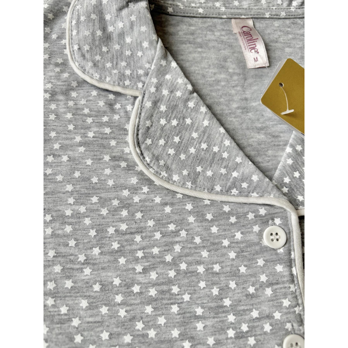 Пижама вискоза женская Звездочки mini Grey Турция