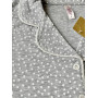 Пижама вискоза женская Звездочки mini Grey Турция в Leron - фото 4