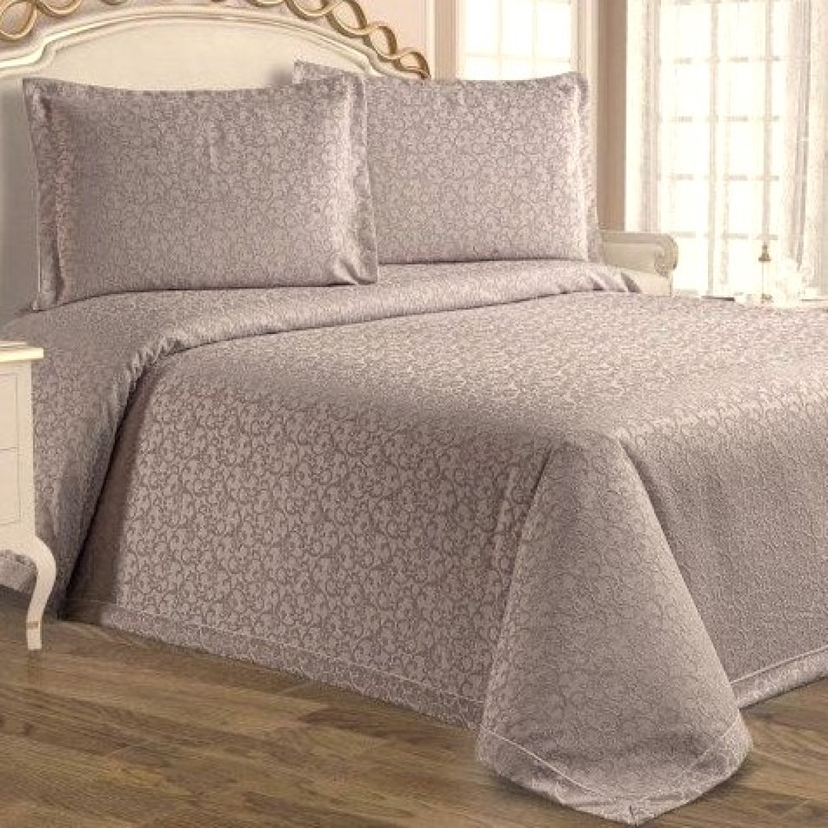 Покривало з жаккарда на ліжко Style Rose Туреччина 230x240 в Leron - фото
