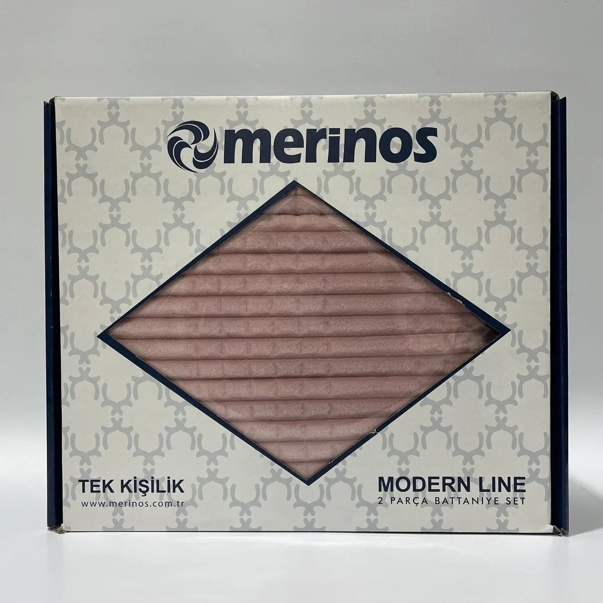 Покрывало из плюша микрофибра на кровать Modern Line Фиолетовое