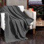 Вафельное покрывало пике 220x240 First Choice Sole Antrasit Турция в Leron - фото 0