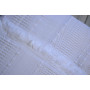Біле покривало Pike 100% бавовна 220x240 First Choice Sole White Туреччина в Leron - фото 1