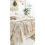 Большое покрывало из муслина двустороннее Dolce Bej 240x260 Турция в Leron - фото 2