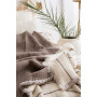 Муслиновое покрывало на кровать двустороннее евро 220x240 Sante Brown Турция в Leron - фото 2