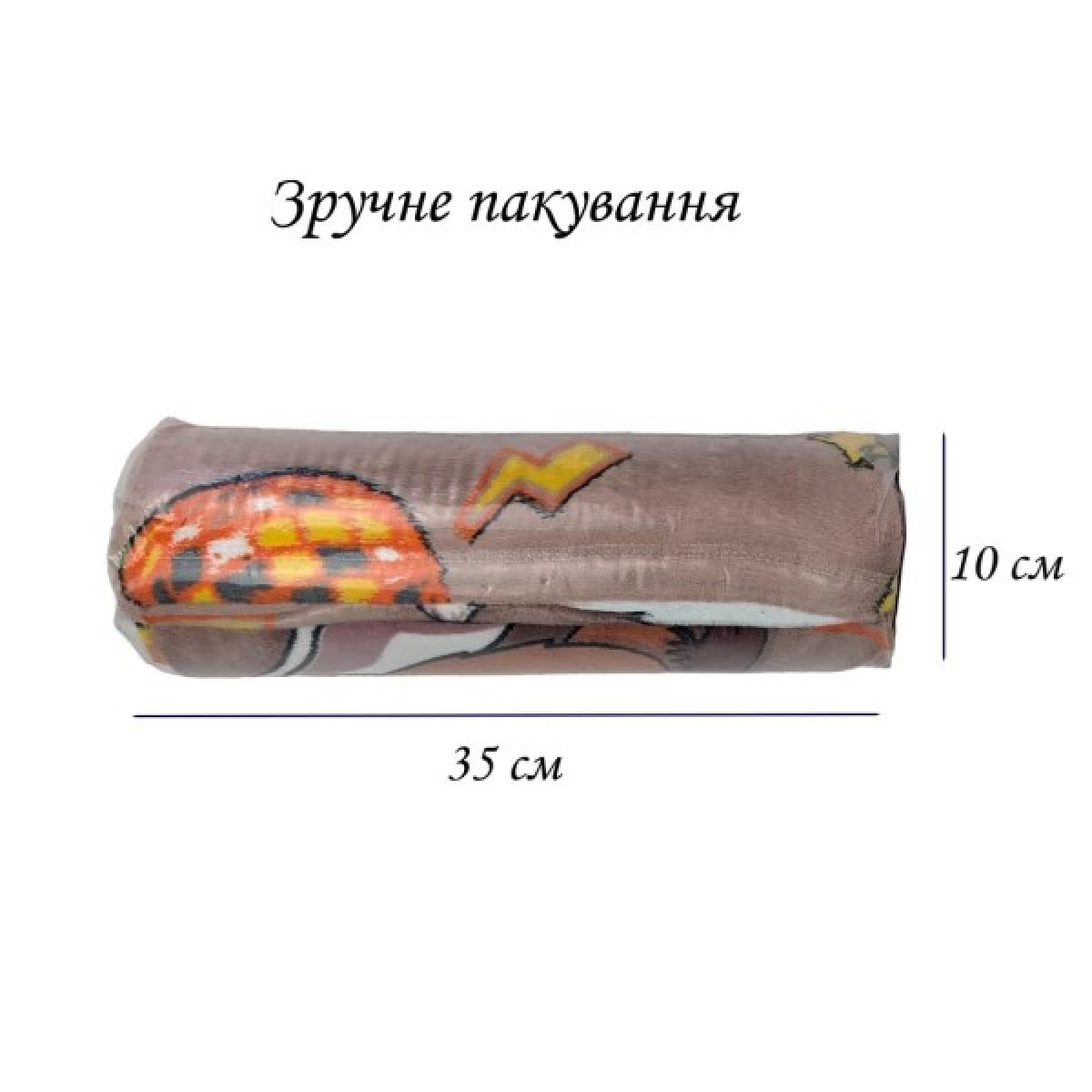 Полуторный плед флисовый 150x200 Капибара и Гусь