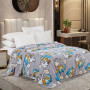 Плед из флиса полуторный 150x200 Гусь и Кот в Leron - фото 6