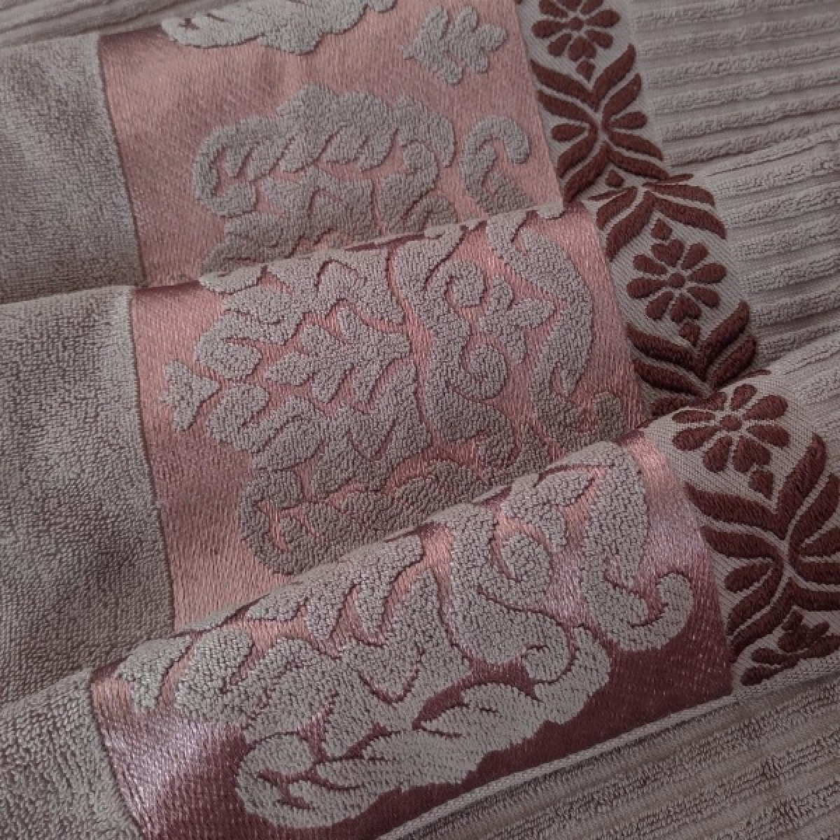 Простынь махровая 200x230 Какао евро HomeBrand