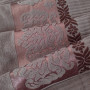 Простынь махровая 200x230 Какао евро HomeBrand в Leron - фото 1
