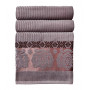 Простынь махровая 200x230 Какао евро HomeBrand в Leron - фото 0