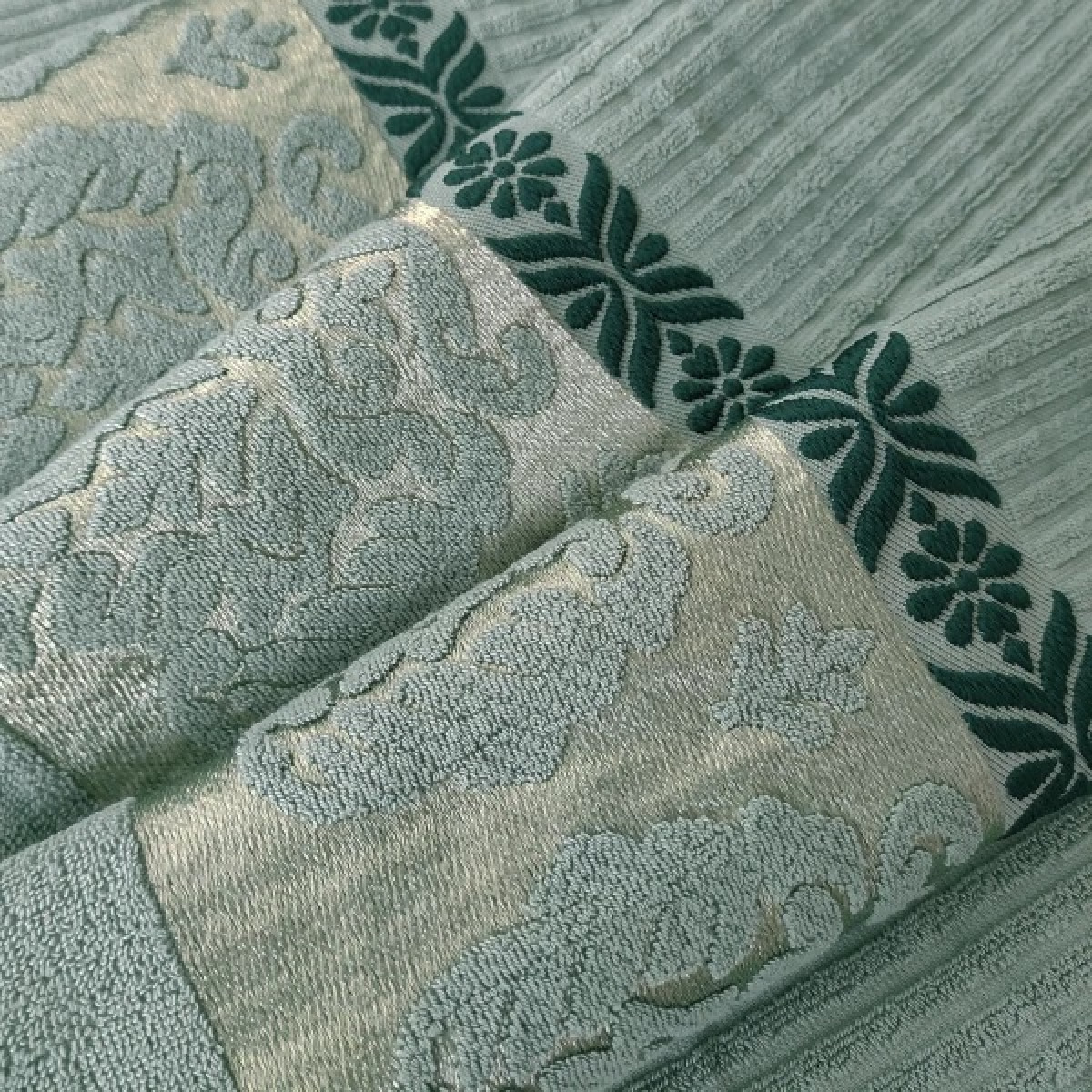 Евро простыня махровая 200x230 Олива HomeBrand