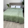 Мягкий плед на кровать Шарпей Royal Фисташка 200x230 в Leron - фото 4