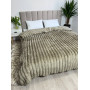Красивый плед плюшевый Шарпей Royal Хаки 200x230 в Leron - фото 1