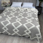 Муслиновое покрывало двустороннее 200x230 Паула Кофе в Leron - фото 0