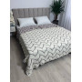 Муслиновое покрывало евро двустороннее 220x240 Аларик Сливовый в Leron - фото 8