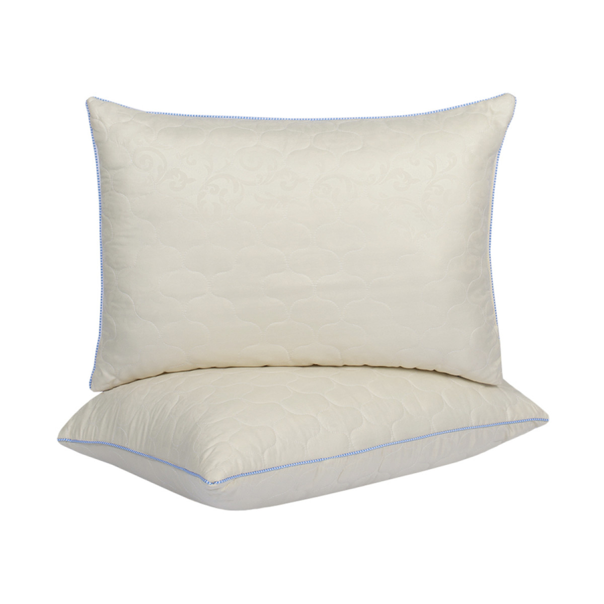 Подушка стеганая антиаллергенная 50x70 Softness Molly кофе в Leron - фото