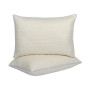 Подушка стеганая антиаллергенная 50x70 Softness Molly кофе в Leron - фото 0
