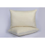 Подушка стеганая антиаллергенная 50x70 Softness Molly кофе в Leron - фото 2