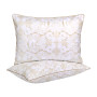 Гипоаллергенная подушка Lotus 50x70 Softness Buket стеганая в Leron - фото 0
