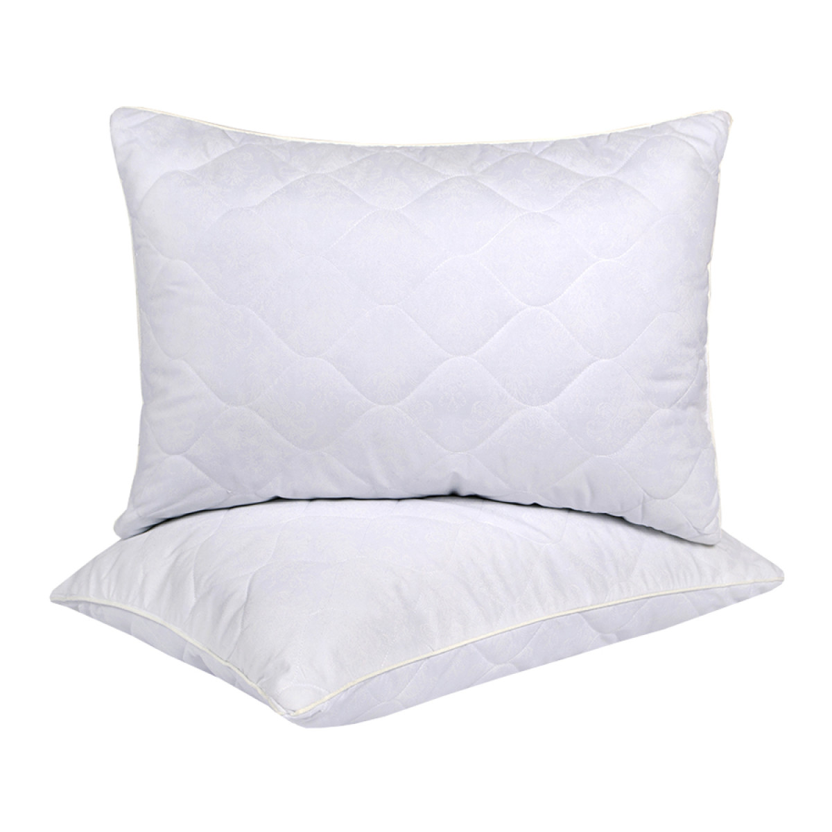 Удобная подушка для сна Lotus 50x70 Softness Holly стеганая антиаллергенная в Leron - фото