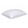 Белая подушка антиаллергенная Softness Iris стеганая в Leron - фото 3