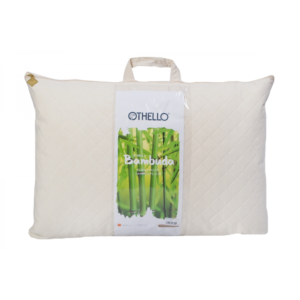 Подушка бамбуковое волокно 50x70 Othello Bambuda Турция стеганая