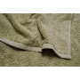 Простынь махровая двусторонняя Iris Home Green olive оливковая в Leron - фото 2