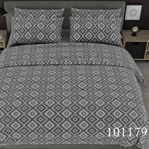 Комплект постільної білизни з бязі Асторія Grey