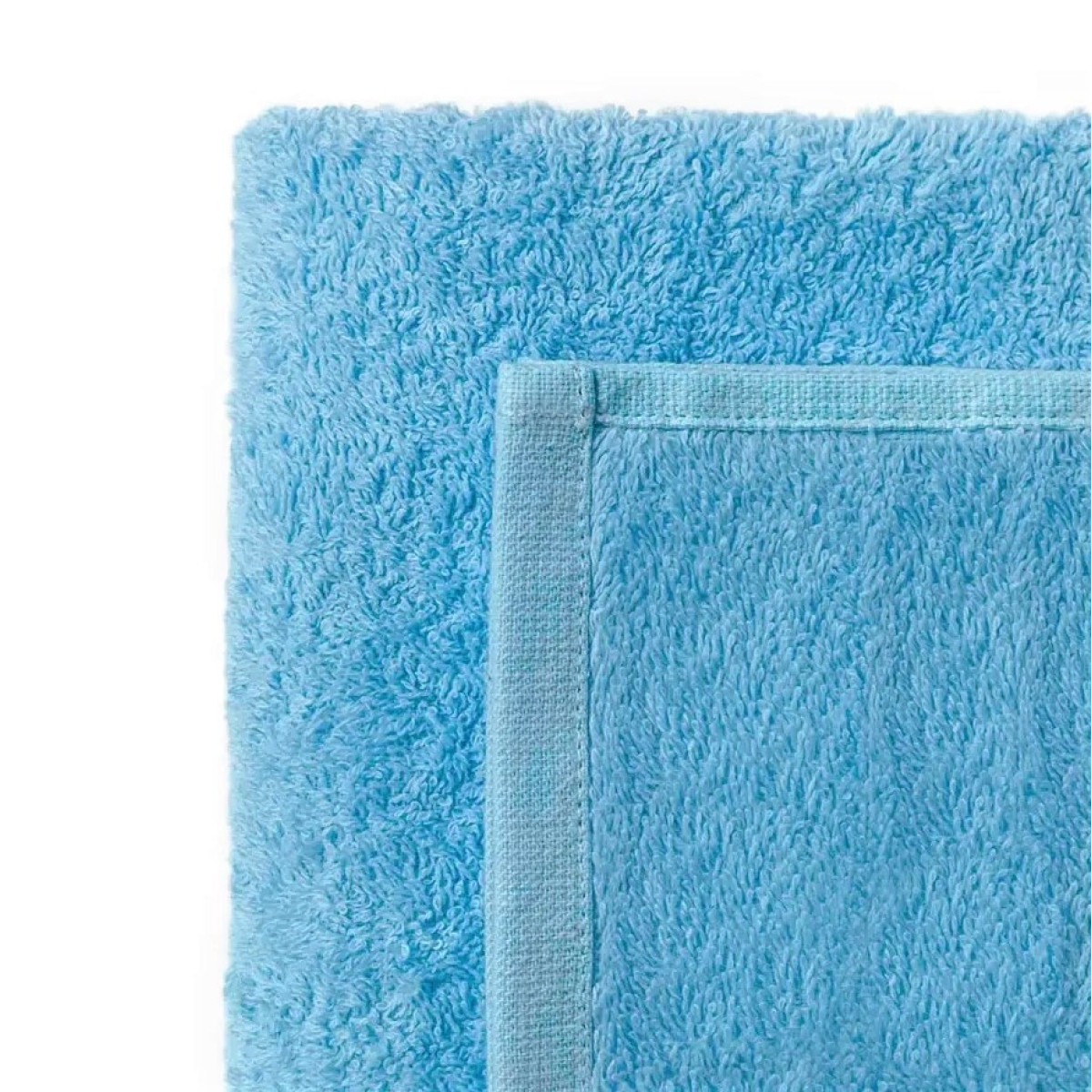 Голубое полотенце для рук в ванной 40x70 Powder Blue