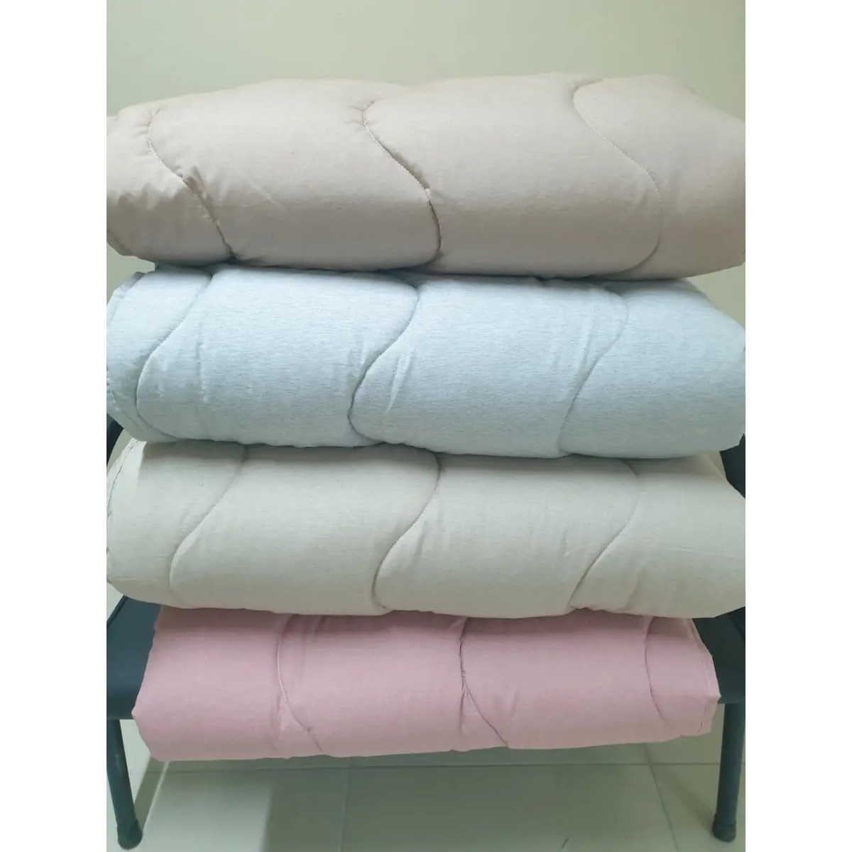 Турецкое одеяло стеганое теплое Organic cotton Kahve кофейное