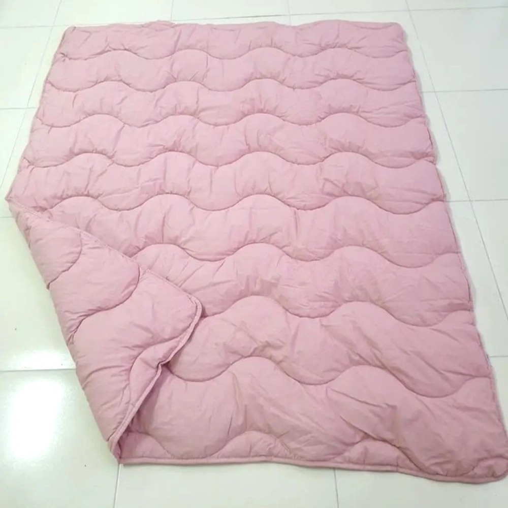 Стеганое одеяло силиконовое Organic cotton Pembe розовое Турция