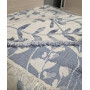 Стильное покрывало из муслина евро 230x250 Cicekli Indigo Турция в Leron - фото 1
