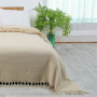 Пикейная простынь-покрывало Bej 245x270 Турция в Leron - фото 1