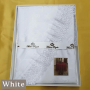 Скатертина кругла біла KDK White в Leron - фото 2