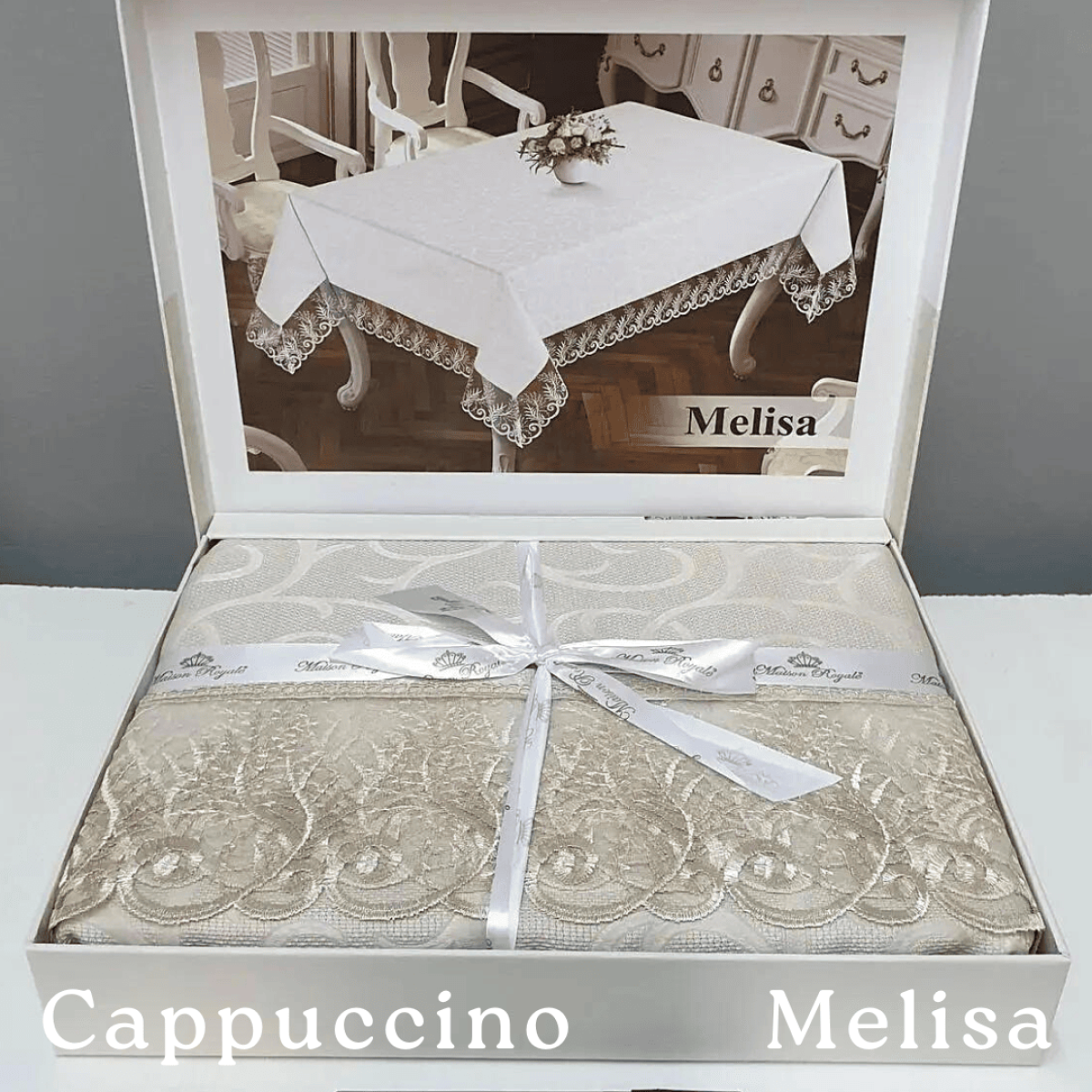 Скатертина на кухонний стіл Melisa Cappuccino