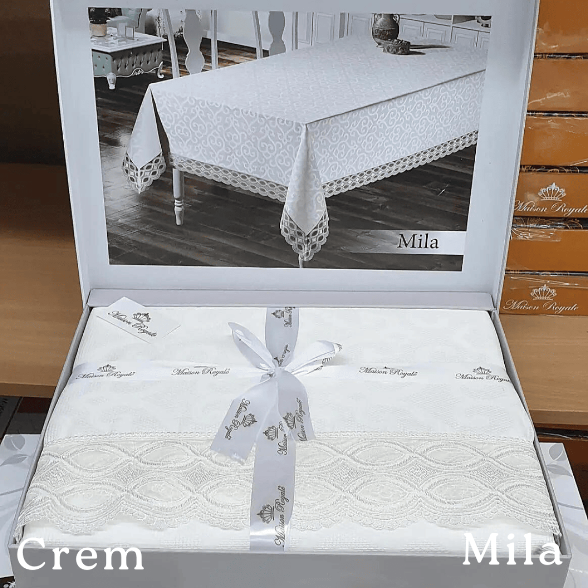 Скатерть на стол в гостиную Mila Crem