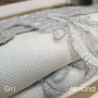 Серая скатерть блестящая с люрексом 160х220 Almond Cri Турция в Leron - фото 2