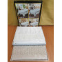 Турецкая скатерть жаккардовая с кружевом Etamin Krem 160x220 в Leron - фото 2