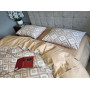 Постільна білизна бавовна Орнамент беж Turkish Cotton в Leron - фото 1
