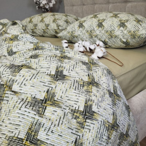 Постільна білизна з бавовни Абстракція Ялинка Turkish Cotton