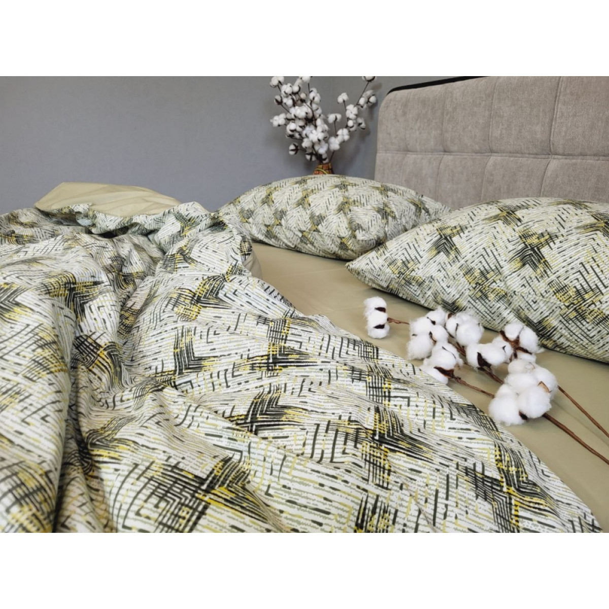 Постільна білизна з бавовни Абстракція Ялинка Turkish Cotton