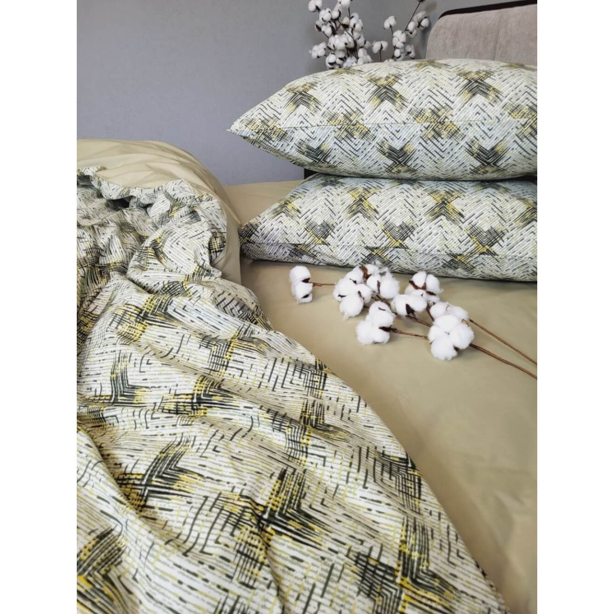 Постільна білизна з бавовни Абстракція Ялинка Turkish Cotton