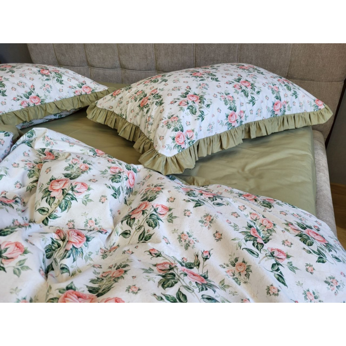 Хлопковая постель Turkish Cotton Каприз с рюшами