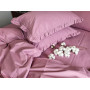 Постельное белье из органического хлопка Turkish Cotton Rose Solo № S165 с рюшами в Leron - фото 2