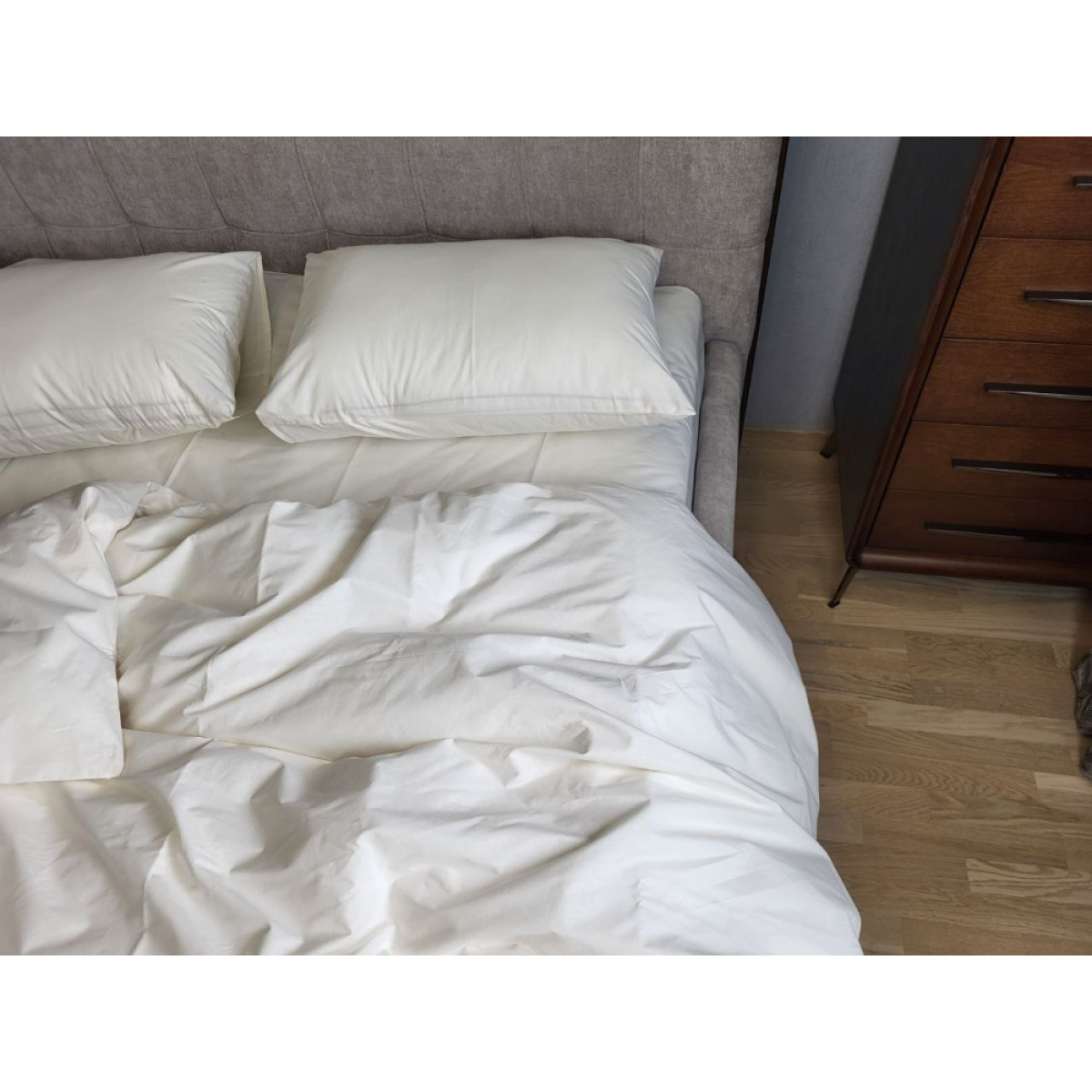 Комплект постільної білизни 100% бавовна Turkish Cotton Milk Solo