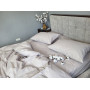 Комплект постельного белья из хлопка Grey Solo № S146 Turkish Cotton в Leron - фото 4
