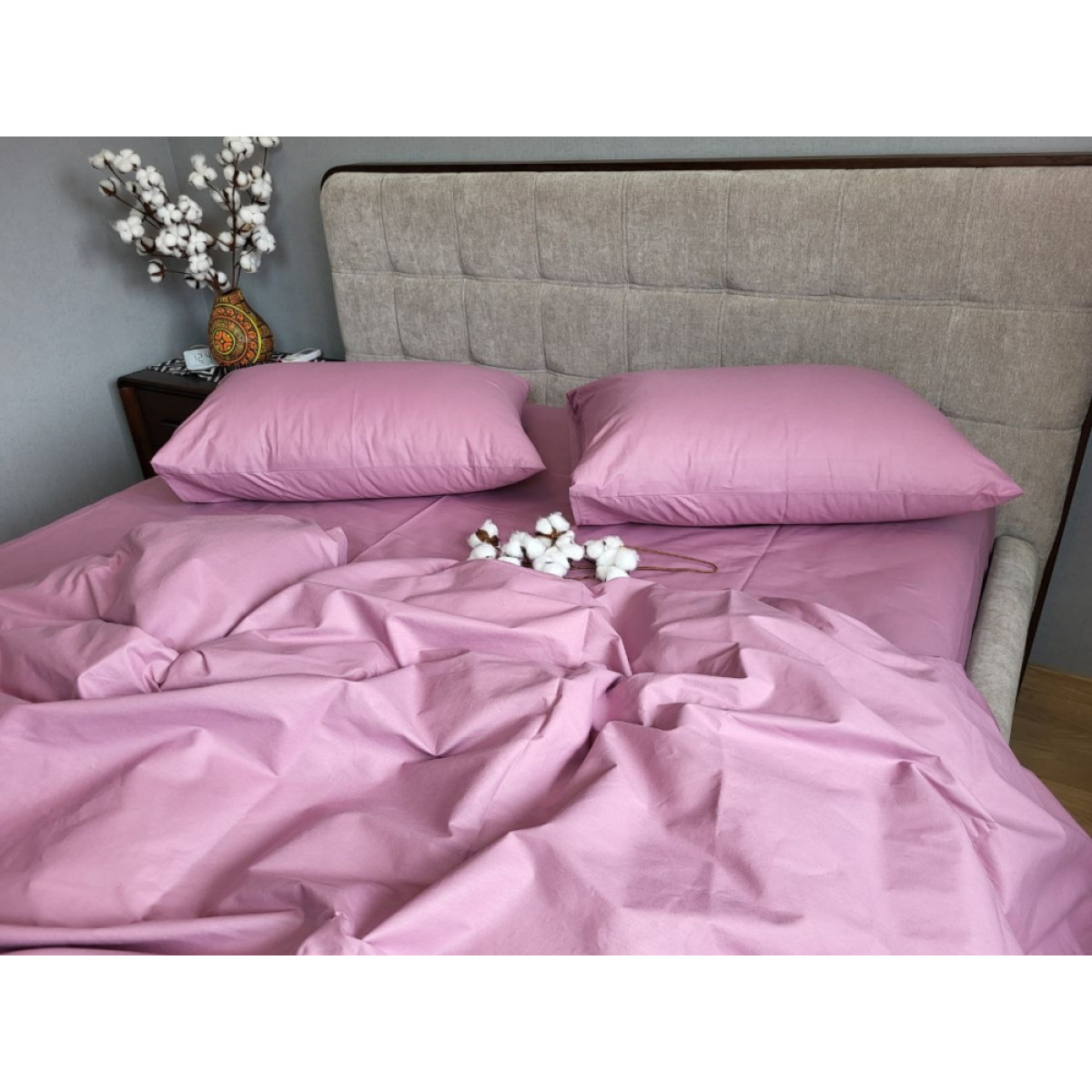 Хлопковое постельное белье Rose Solo № S165 Turkish Cotton