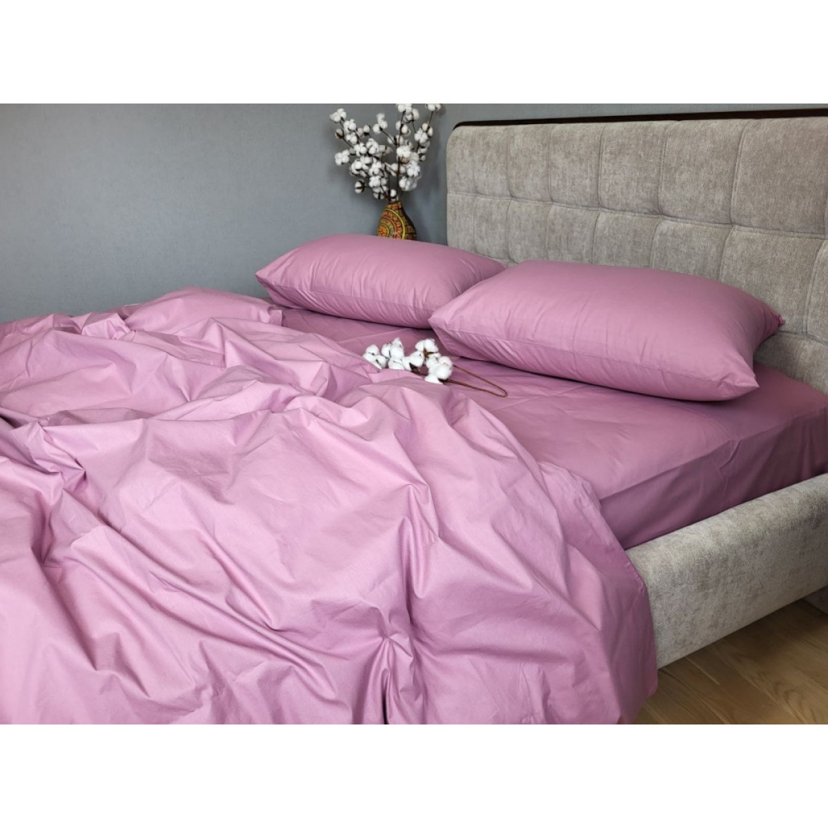 Хлопковое постельное белье Rose Solo № S165 Turkish Cotton