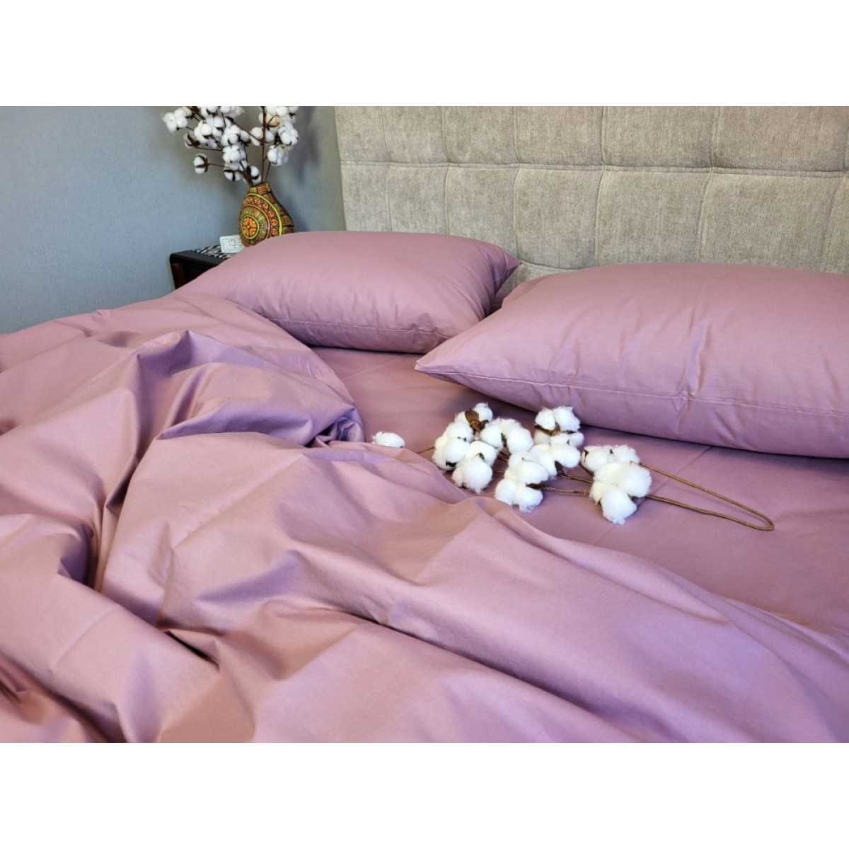 Постільна білизна чиста бавовна Орхідея Solo № S167 Turkish Cotton