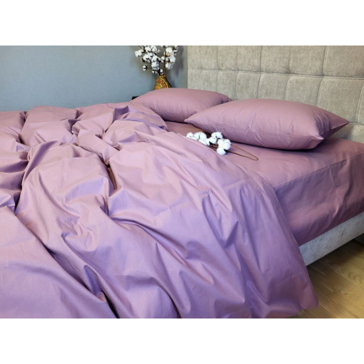 Постільна білизна чиста бавовна Орхідея Solo № S167 Turkish Cotton